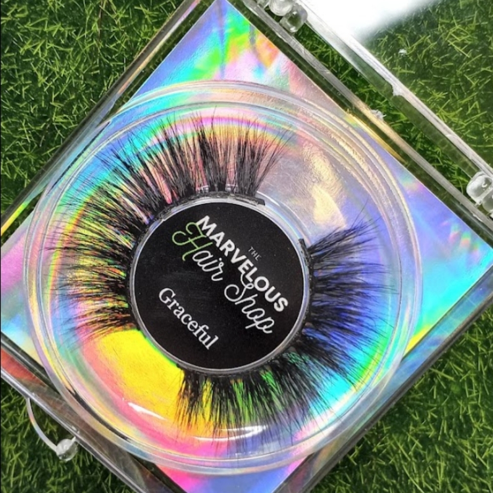 Mink lashes/ eyelashes 18mm